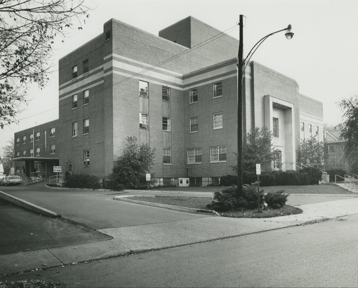CHILLICOTHE HOSPITAL AT CHERRY STREET & CHESTNUT STREET, 1962