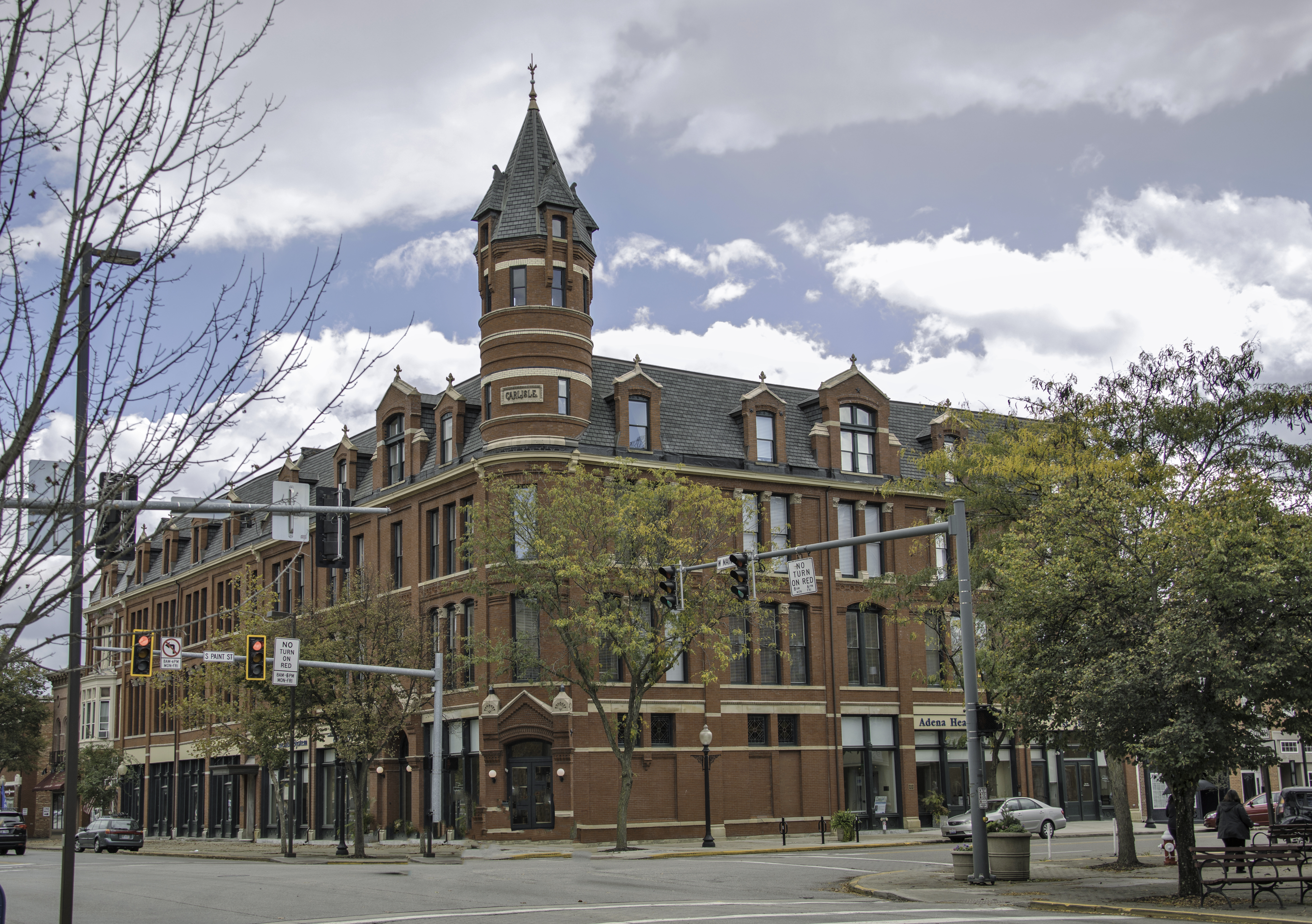 The repurposed Carlisle building in downtown Chillicothe.