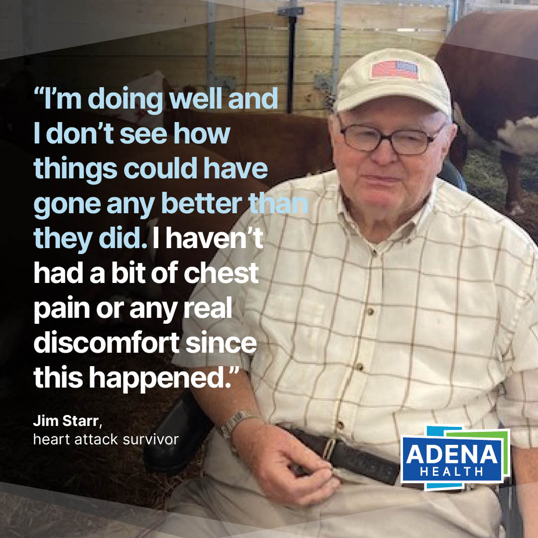 Jim Starr, a heart attack survivor.