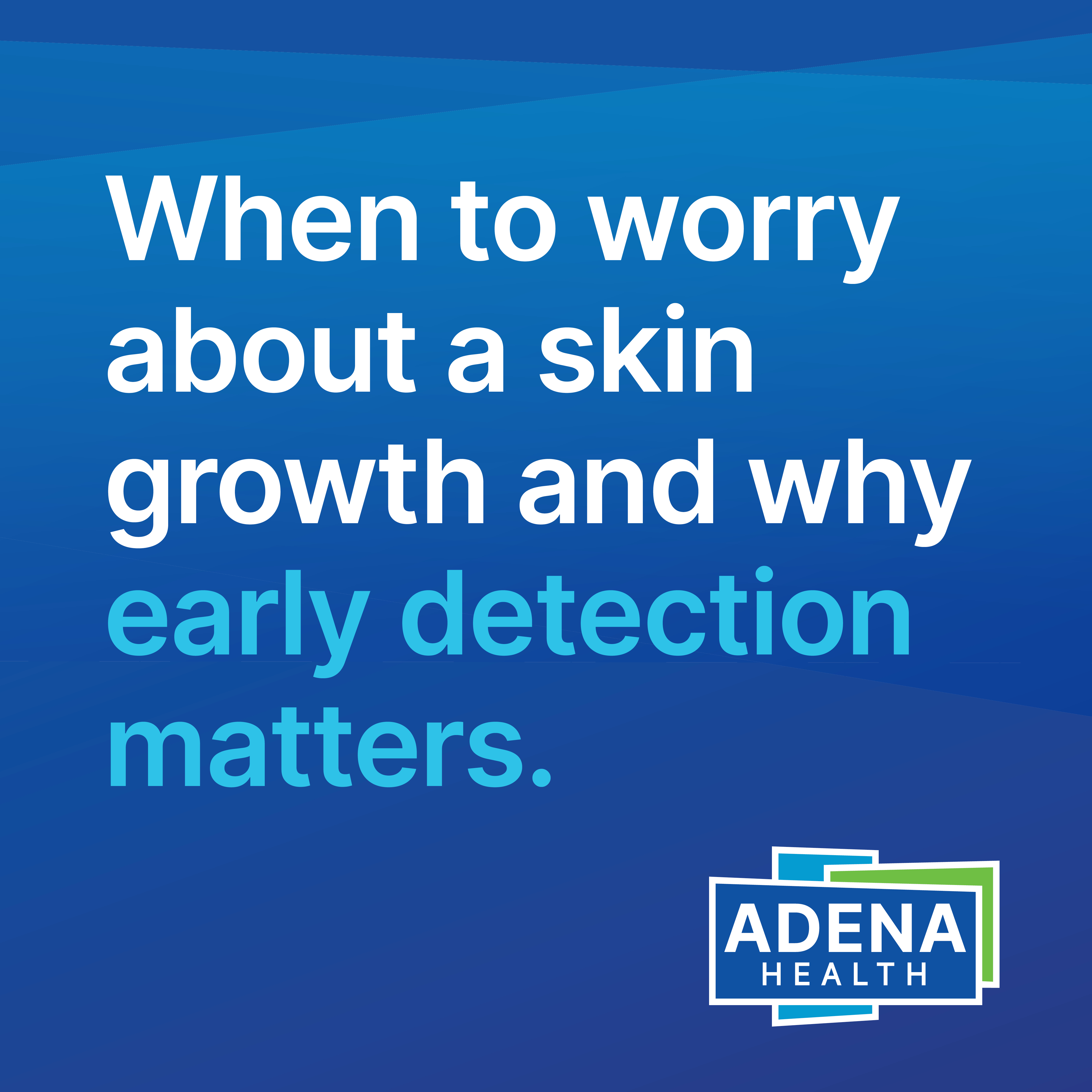 A dermatology graphic saying 