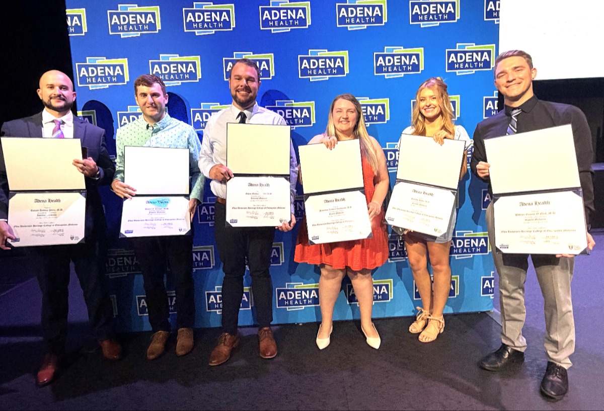 Adena Health 2026 residency and fellowship graduates that will continue their careers with the health system.