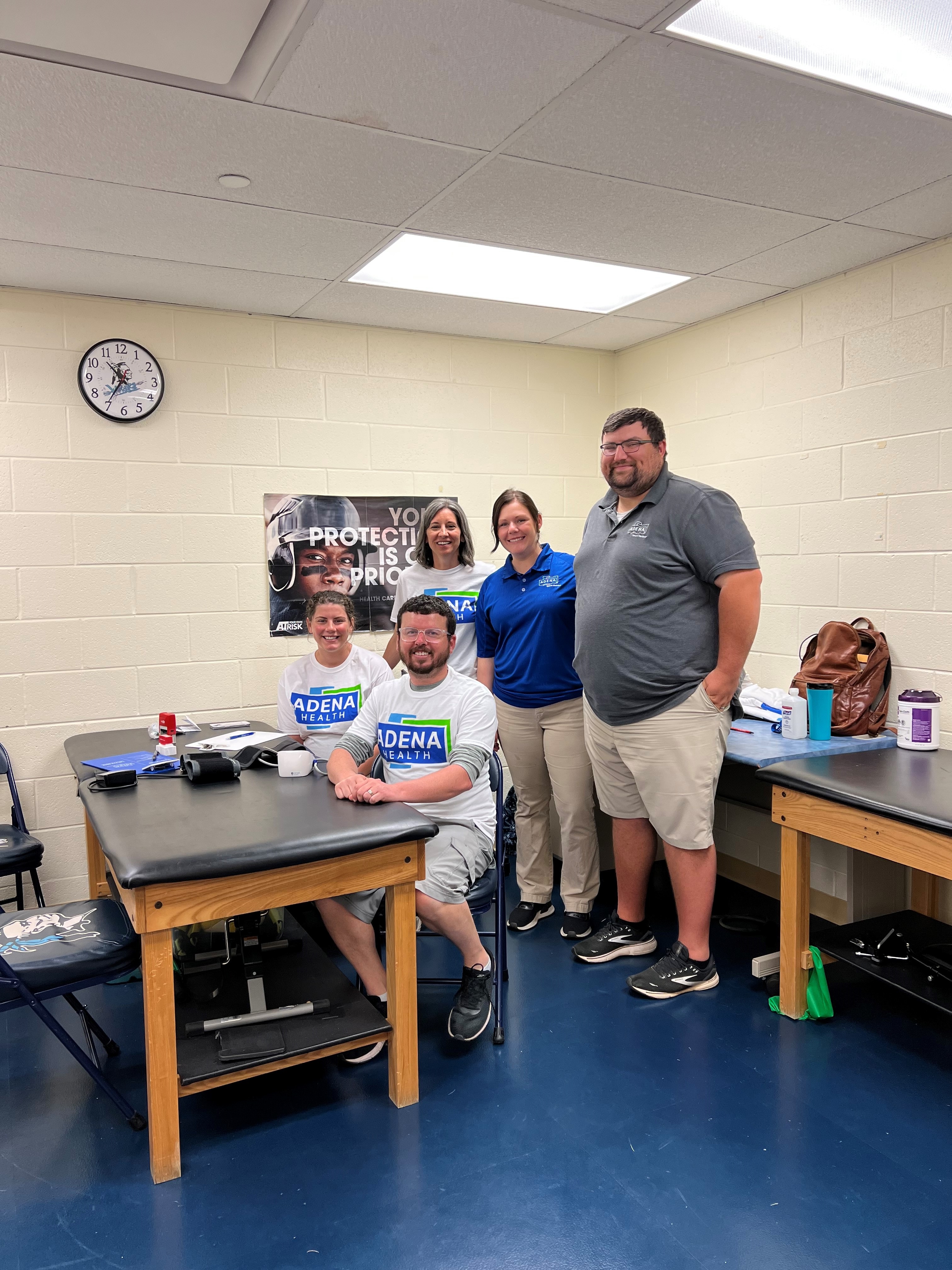 Athletic trainers Adena Health