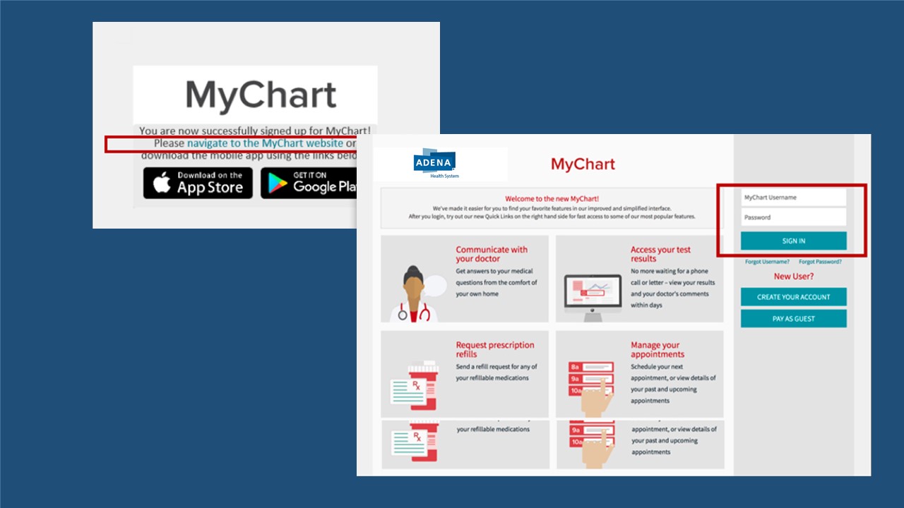 3 MyChart Activation Email 3 and 4